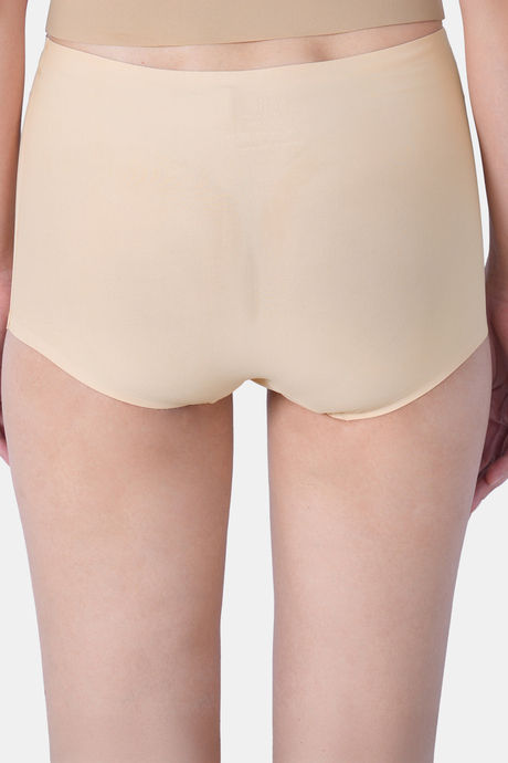 Soie Seamless Mid Waist Full Coverage Boy Shorts With No Visible Panty Line (Pack Of 2) - Multicolor — image 11